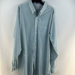 Brooks Brothers Striped Cotton Long Sleeve Shirt